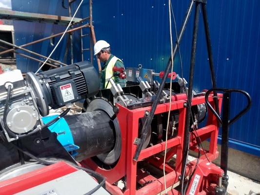 ঢালাই HDPE পাইপ 800MM আকারের জন্য বাট ফিউশন ওয়েল্ডার
