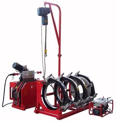 HDPE হাইড্রোলিক বাট ফিউশন ওয়েল্ডিং মেশিন 380V 630MM