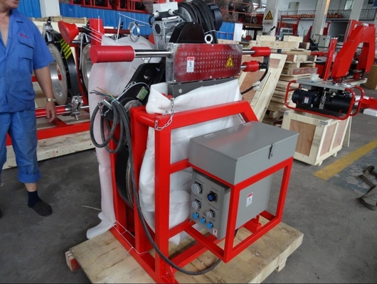 HDPE হাইড্রোলিক বাট ফিউশন ওয়েল্ডিং মেশিন 380V 630MM