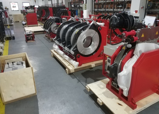 5.35kw হাইড্রোলিক বাট পাইপ ফিউশন ওয়েল্ডিং মেশিন হিটিং প্লেট তাপমাত্রা 270℃