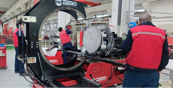 1200mm 380v পলি স্যাডল সকেট ফিউজিন মেশিন