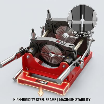 Mini 75mm PVDF Manual Butt Fusion Machine Lightweight 12KG