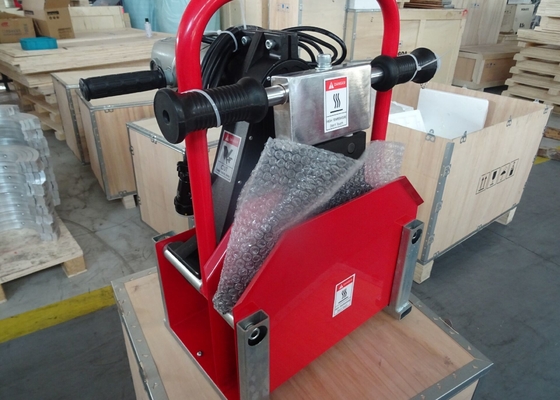2 ইঞ্চি থার্মোপ্লাস্টিক ওয়েল্ডিং মেশিন HDPE পাইপ বাট ফিউশন সেমি অটোমেটিক