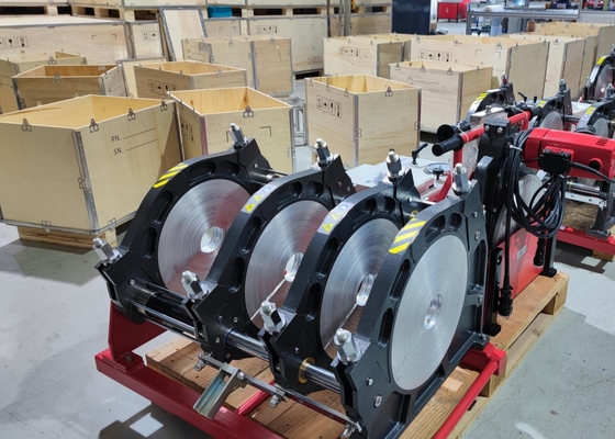 ASTM HDPE বাট ফিউশন ওয়েল্ডিং মেশিন জয়েন্টিং IPS 8 ইঞ্চি 220V সিঙ্গেল ফেজ