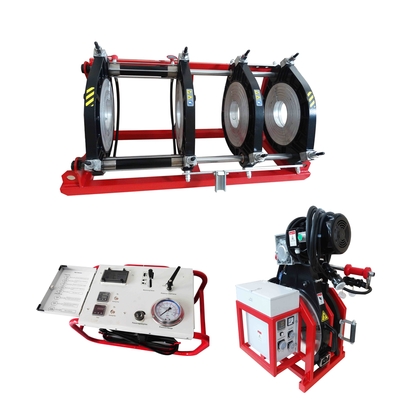 24'' IPS HDPE বাট ফিউশন ওয়েল্ডিং মেশিন সেমি অটোমেটিক 12.35KW