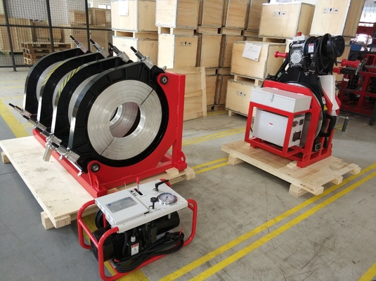 380V 36''IPS HDPE থার্মোফিউশন মেশিন 1360KG সেমি অটোমেটিক
