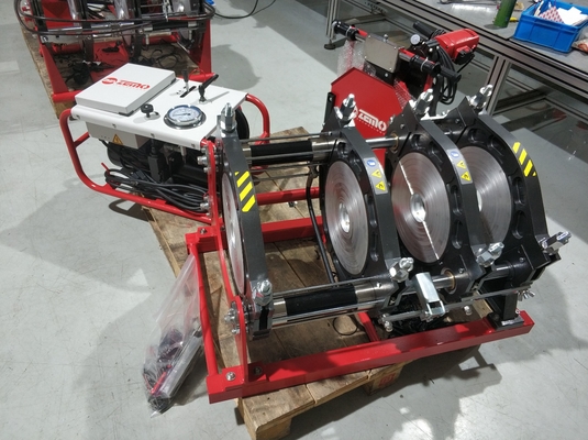 220V HDPE বাট ফিউশন ওয়েল্ডিং মেশিন, IPS 14" Hdpe হাইড্রোলিক ওয়েল্ডিং মেশিন