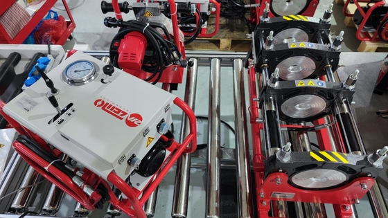 160MM হাইড্রোলিক বাট ফিউশন ওয়েল্ডিং মেশিন 1KW একক ফেজ
