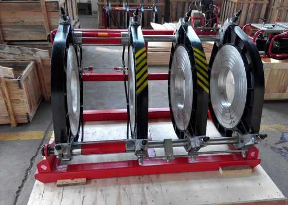PE100 জল বা গ্যাস পাইপের জন্য 450MM 380V হাইড্রোলিক বাট ফিউশন ওয়েল্ডিং মেশিন