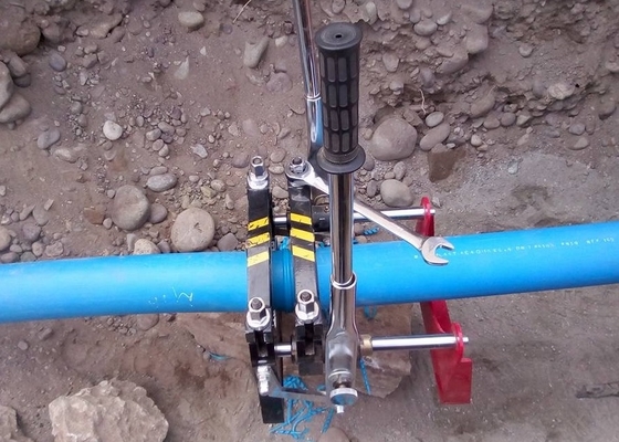 160mm পলি ম্যানুয়াল বাট ফিউশন ওয়েল্ডিং মেশিন 60HZ একক ফেজ