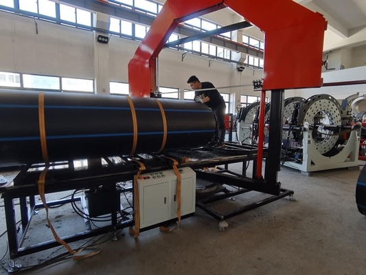 1200mm প্লাস্টিক পাইপ কাটিং ব্যান্ড স মেশিন মাল্টি অ্যাঙ্গেল কাটিং